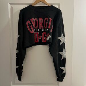 UGA Cropped Sweatshirt